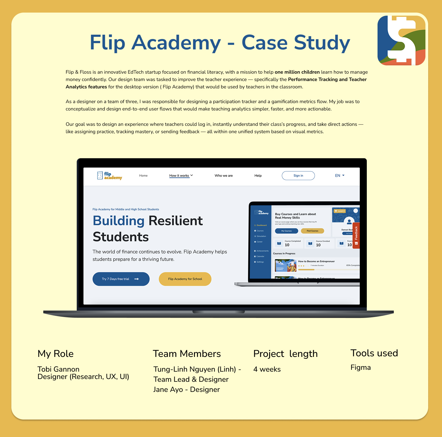 Flip Academy Case Study